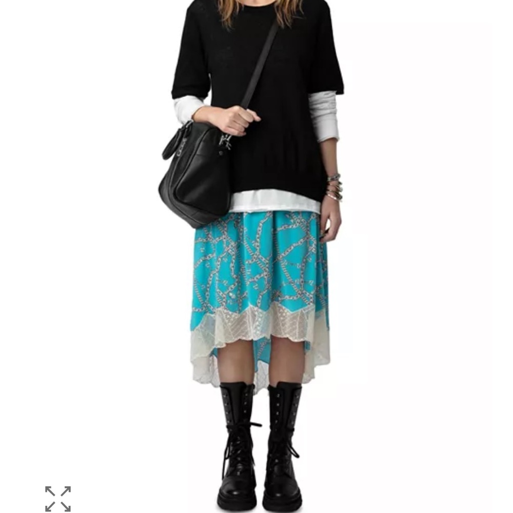 Zadig & Voltaire Joslin Chaines Skirt